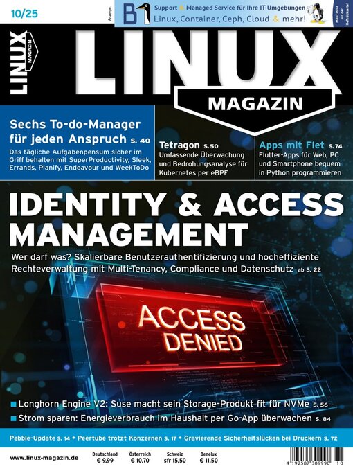 Title details for Linux Magazin Germany by Computec Media GmbH - Available